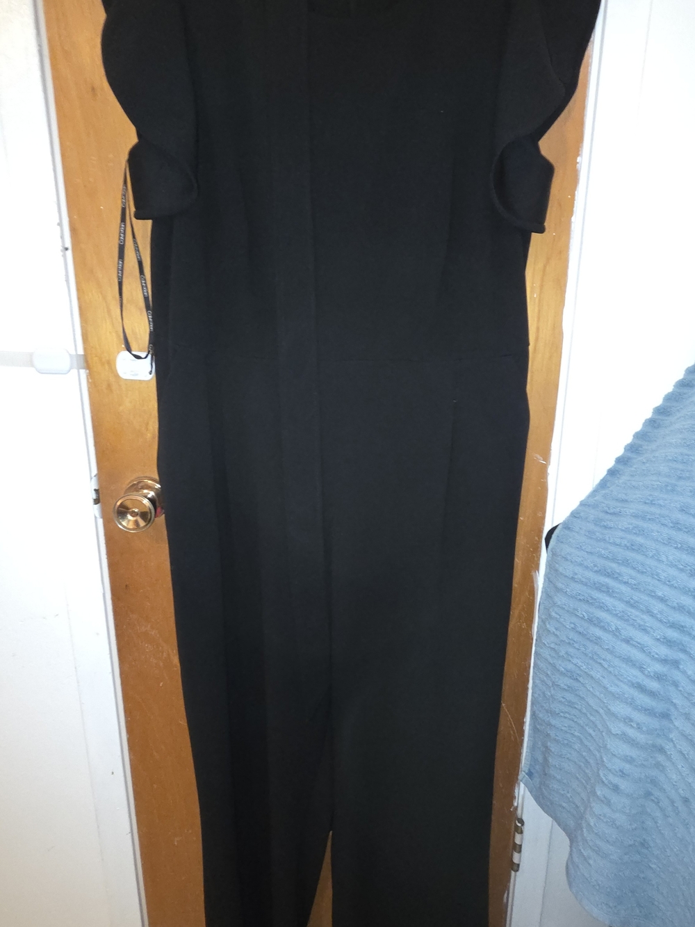 Calvin Klein Black Sleeveless Jumpsuit